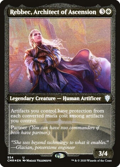 Rebbec, Architect of Ascension (Foil Etched), Commander Legends 554