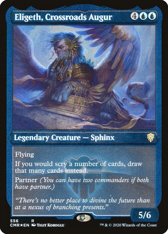 Eligeth, Crossroads Augur (Foil Etched), Commander Legends 556