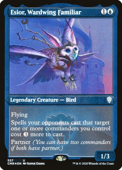 Esior, Wardwing Familiar (Foil Etched), Commander Legends 557