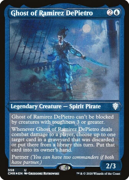Ghost of Ramirez DePietro (Foil Etched), Commander Legends 558