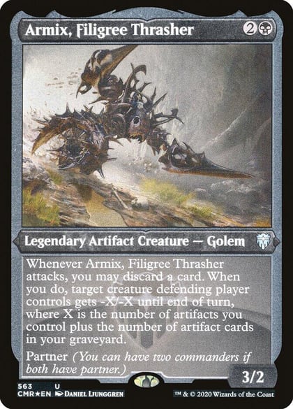 Armix, Filigree Thrasher (Foil Etched), Commander Legends 563