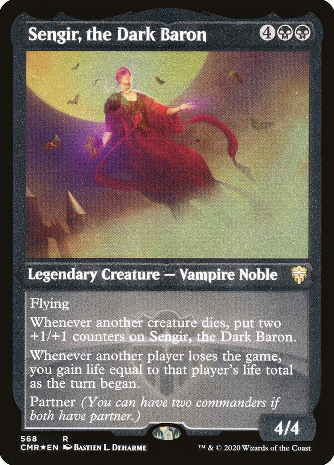 Sengir, the Dark Baron (Foil Etched), Commander Legends 568