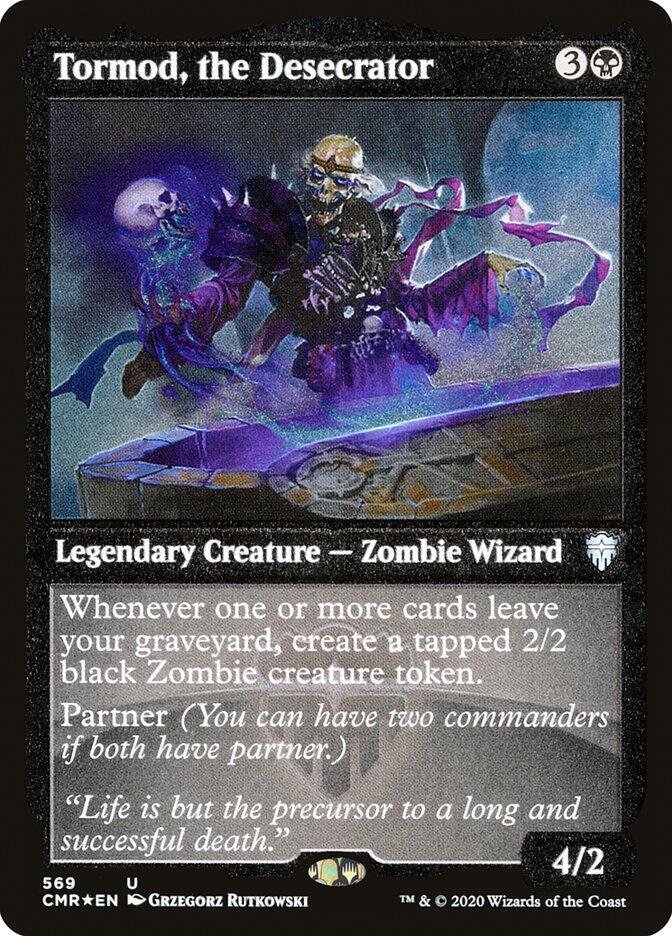 Tormod, the Desecrator (Foil Etched), Commander Legends 569