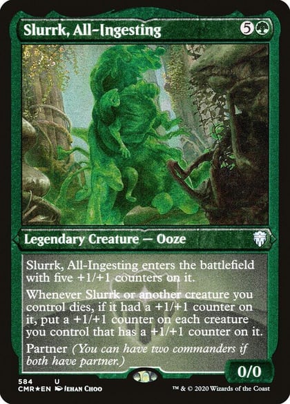 Slurrk, All-Ingesting (Foil Etched), Commander Legends 584