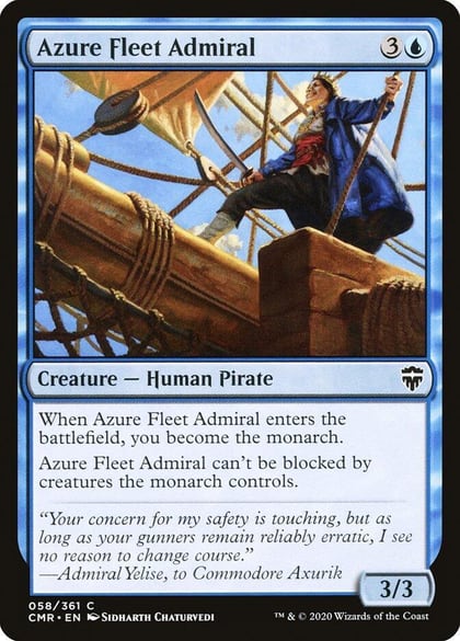 Azure Fleet Admiral, Commander Legends 58