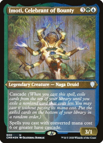 Imoti, Celebrant of Bounty (Foil Etched), Commander Legends 600