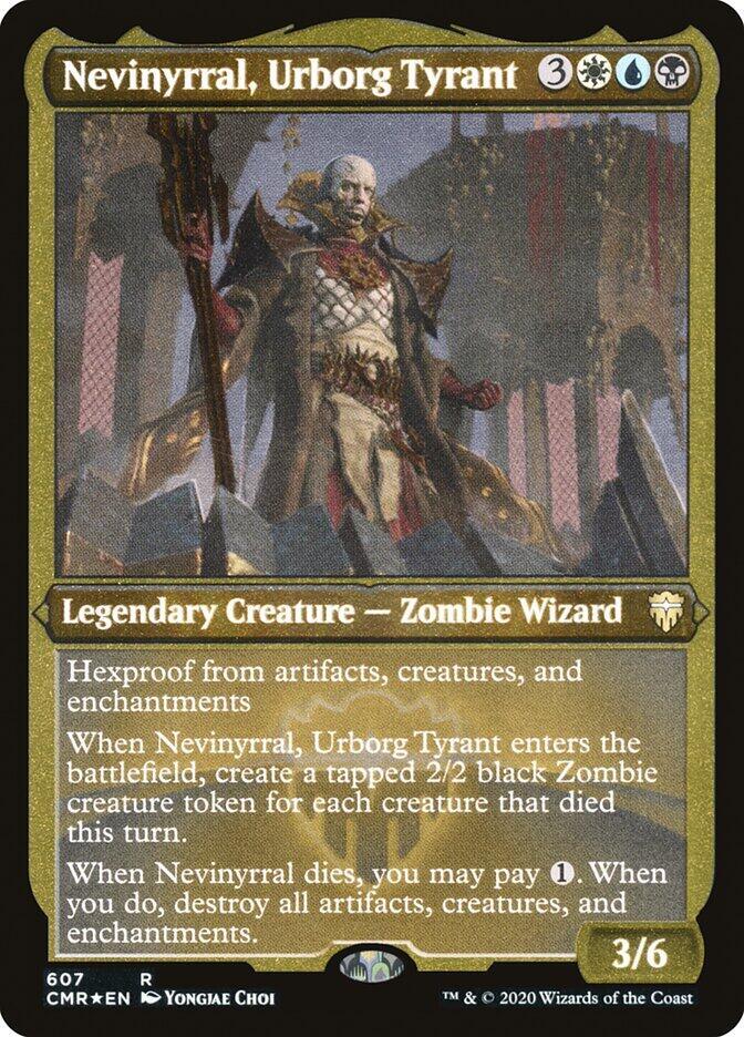 Nevinyrral, Urborg Tyrant (Foil Etched), Commander Legends 607