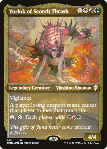 Yurlok of Scorch Thrash (Foil Etched), Commander Legends 613