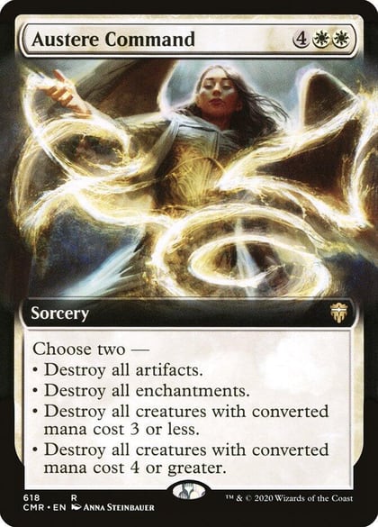 Austere Command (Extended Art), Commander Legends 618