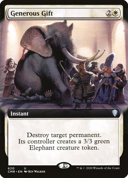 Generous Gift (Extended Art), Commander Legends 620