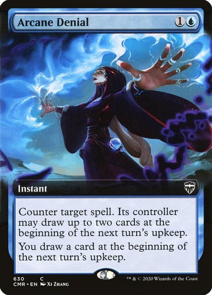 Arcane Denial (Extended Art), Commander Legends 630
