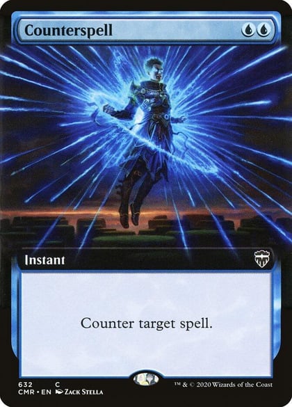 Counterspell (Extended Art), Commander Legends 632