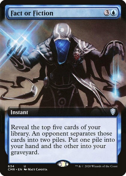 Fact or Fiction (Extended Art), Commander Legends 634