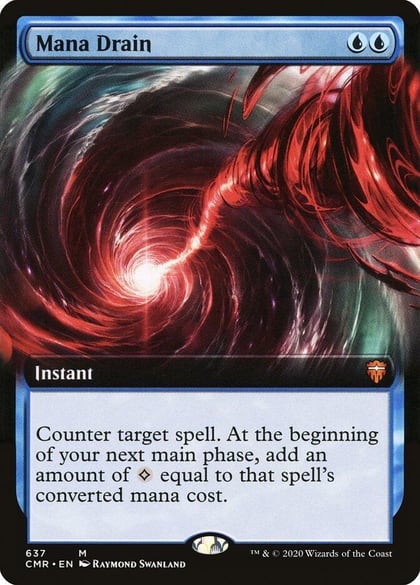 Mana Drain (Extended Art), Commander Legends 637