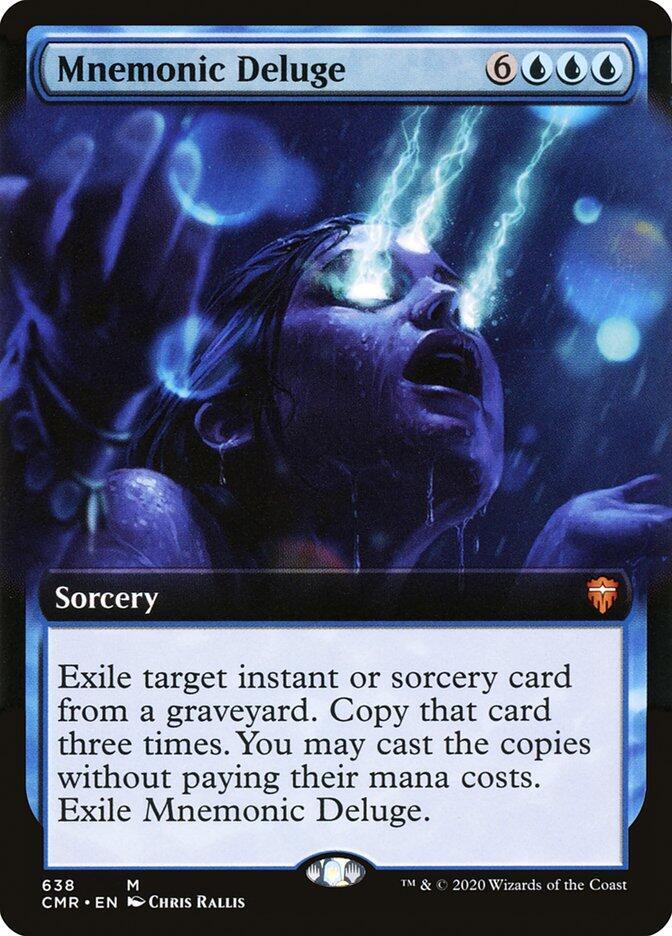 Mnemonic Deluge (Extended Art), Commander Legends 638