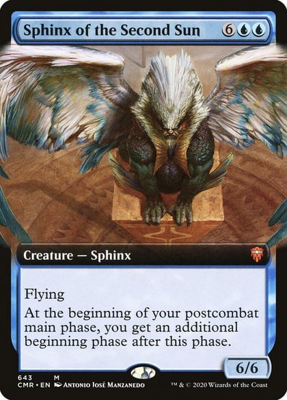 Sphinx of the Second Sun (Extended Art), Commander Legends 643