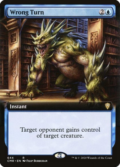 Wrong Turn (Extended Art), Commander Legends 644