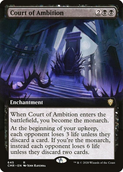Court of Ambition (Extended Art), Commander Legends 645