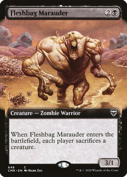 Fleshbag Marauder (Extended Art), Commander Legends 648