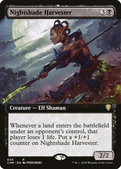 Nightshade Harvester (Extended Art), Commander Legends 650