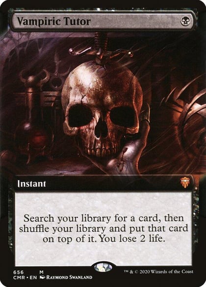 Vampiric Tutor (Extended Art), Commander Legends 656