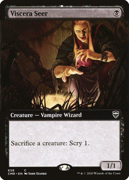 Viscera Seer (Extended Art), Commander Legends 658