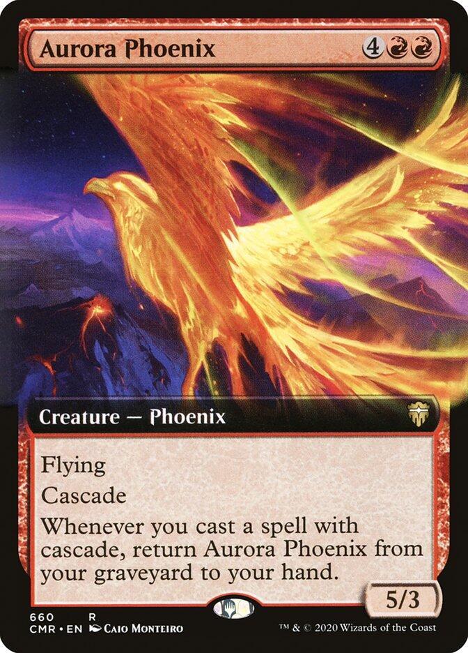 Aurora Phoenix (Extended Art), Commander Legends 660