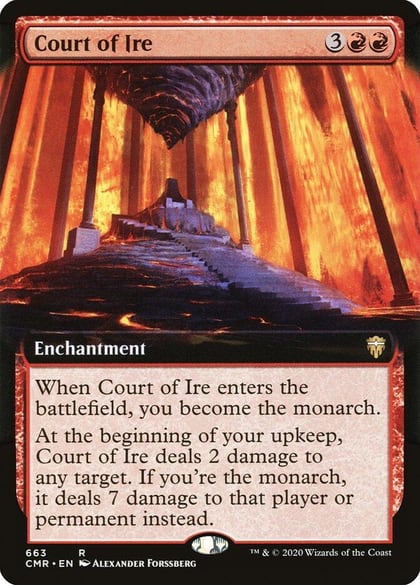 Court of Ire (Extended Art), Commander Legends 663