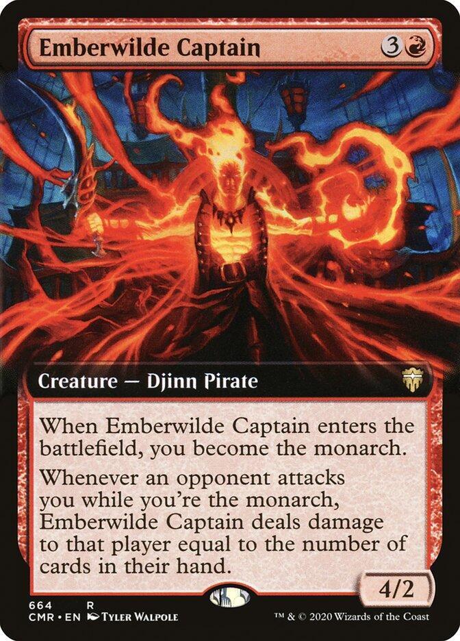 Emberwilde Captain (Extended Art), Commander Legends 664