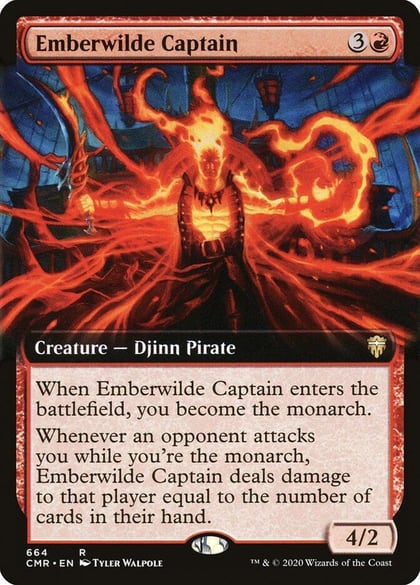 Emberwilde Captain (Extended Art), Commander Legends 664