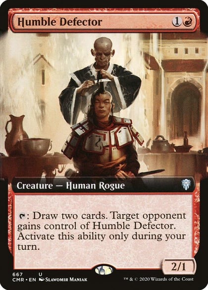 Humble Defector (Extended Art), Commander Legends 667