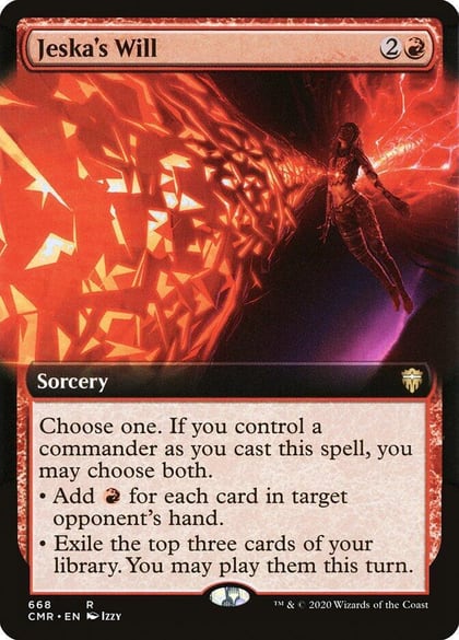 Jeska's Will (Extended Art), Commander Legends 668