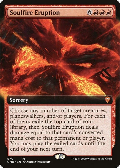 Soulfire Eruption (Extended Art), Commander Legends 670