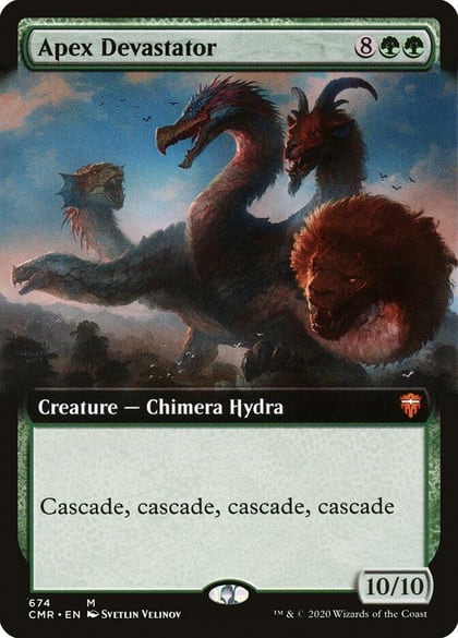 Apex Devastator (Extended Art), Commander Legends 674