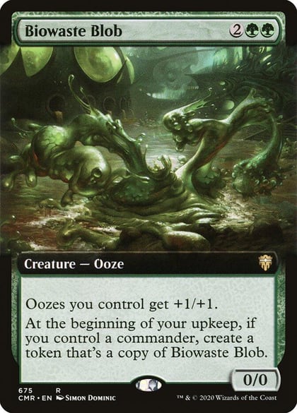 Biowaste Blob (Extended Art), Commander Legends 675