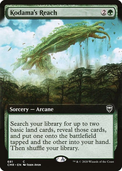 Kodama's Reach (Extended Art), Commander Legends 681
