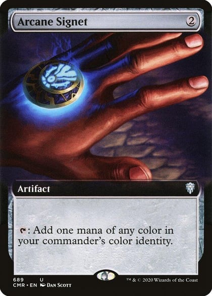 Arcane Signet (Extended Art), Commander Legends 689