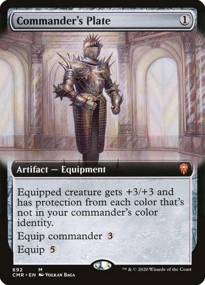 Commander's Plate (Extended Art), Commander Legends 692