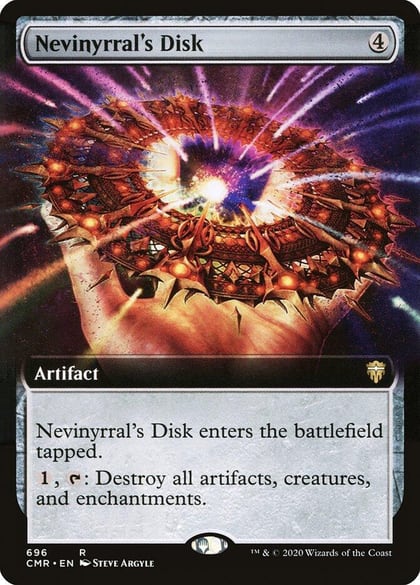 Nevinyrral's Disk (Extended Art), Commander Legends 696