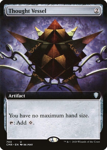 Thought Vessel (Extended Art), Commander Legends 703