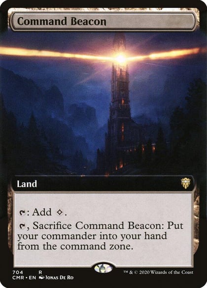 Command Beacon (Extended Art), Commander Legends 704
