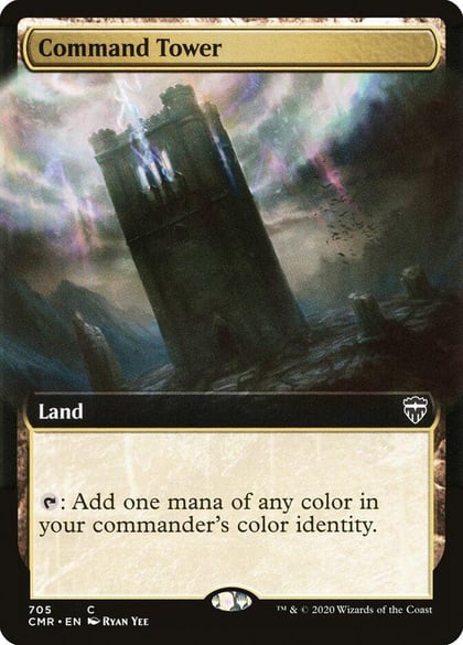 Command Tower (Extended Art), Commander Legends 705