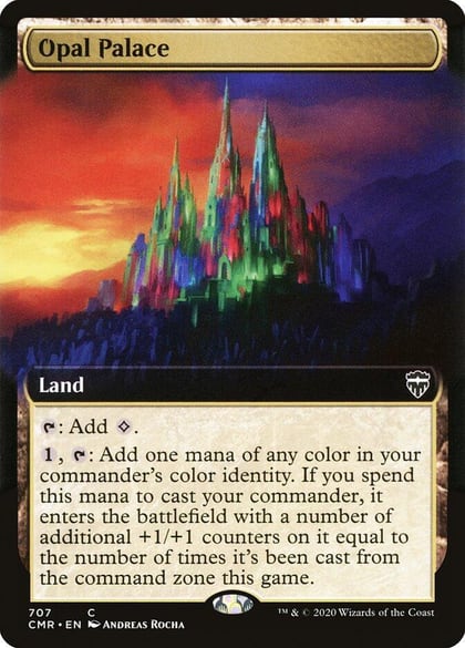 Opal Palace (Extended Art), Commander Legends 707