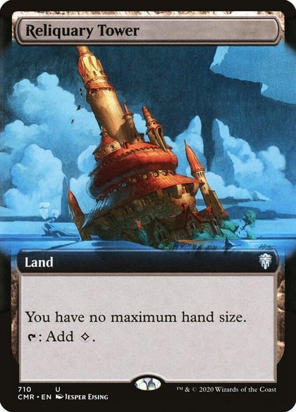 Reliquary Tower (Extended Art), Commander Legends 710
