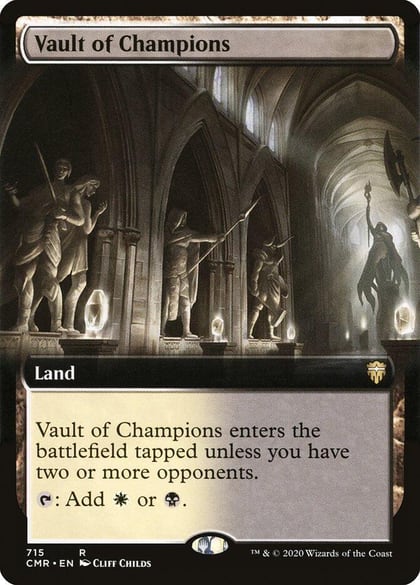Vault of Champions (Extended Art), Commander Legends 715