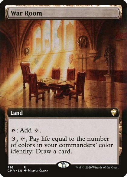 War Room (Extended Art), Commander Legends 716