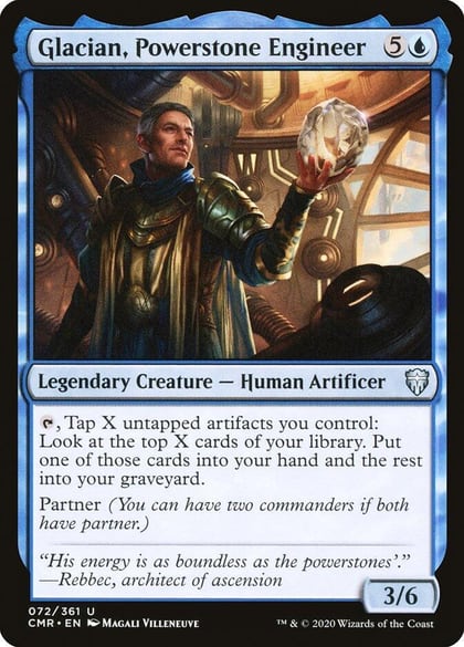 Glacian, Powerstone Engineer, Commander Legends 72