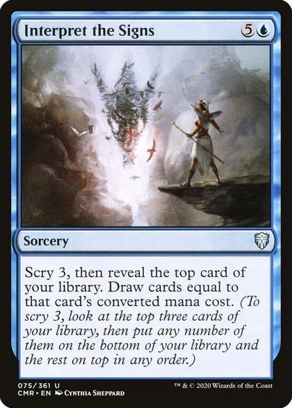 Interpret the Signs, Commander Legends 75
