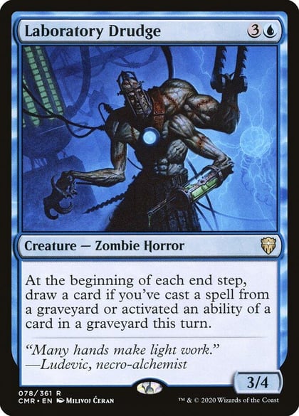 Laboratory Drudge, Commander Legends 78