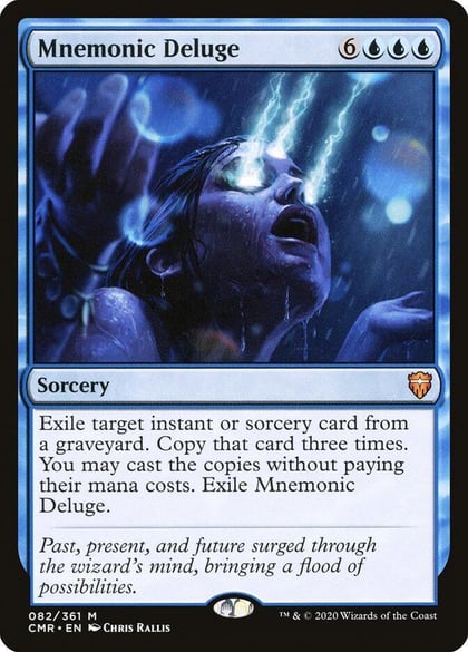 Mnemonic Deluge, Commander Legends 82